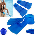 Silicone swimming fins